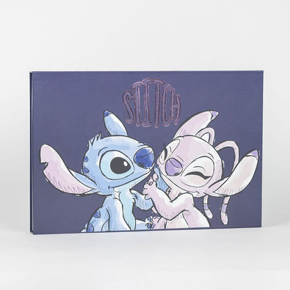 Set de papelería artística Stitch Disney con libreta, lápices y accesorios - 2
