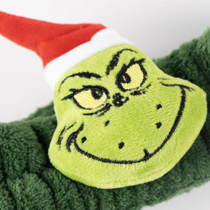 Diadema verde de El Grinch con antifaz de gel extraíble - 4