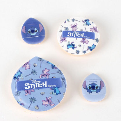 Blíster con cuatro esponjas de maquillaje Stitch Disney de algodón - 2