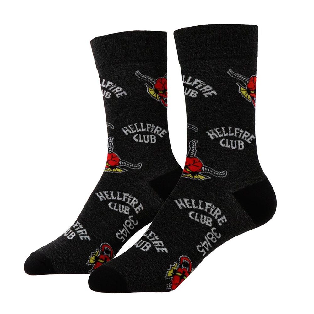 Calcetines negros Hellfire Club de Stranger Things para adulto - 3