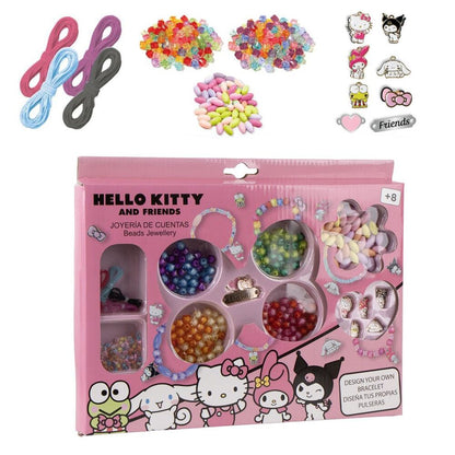 Kit Hello Kitty and Friends para diseñar pulseras con cuentas y abalorios