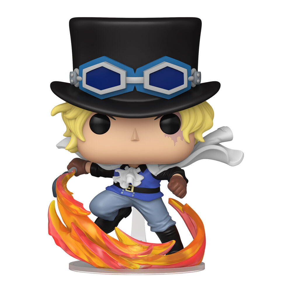 Figura Funko POP! de Sabo de One Piece con gafas y llamas