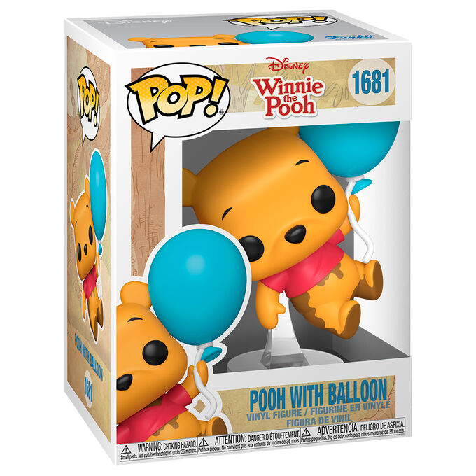 Figura Funko POP! de Winnie the Pooh con globo azul - 2
