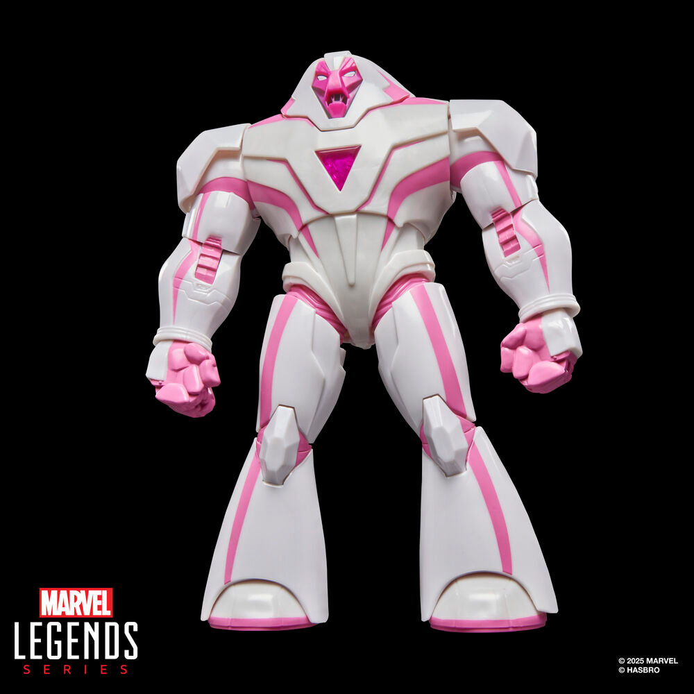 Figura articulada Nimroo de X-Men en blanco y rosa con efectos de combate - 10