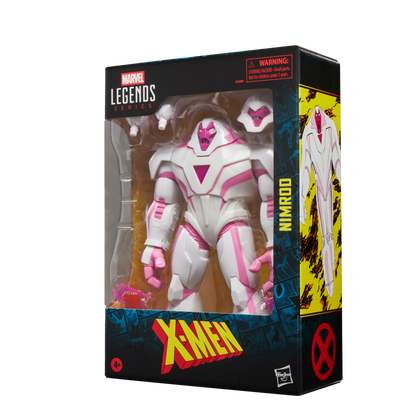 Figura articulada Nimroo de X-Men en blanco y rosa con efectos de combate - 11