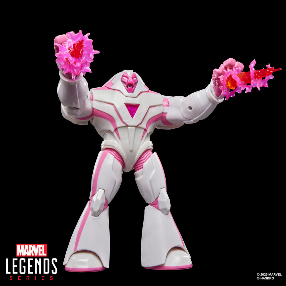 Figura articulada Nimroo de X-Men en blanco y rosa con efectos de combate - 14