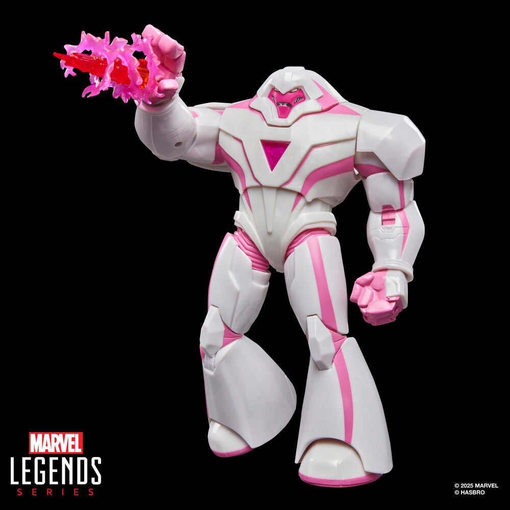 Figura articulada Nimroo de X-Men en blanco y rosa con efectos de combate - 15