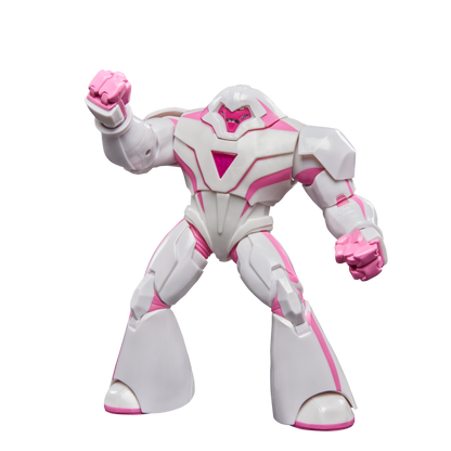Figura articulada Nimroo de X-Men en blanco y rosa con efectos de combate - 6