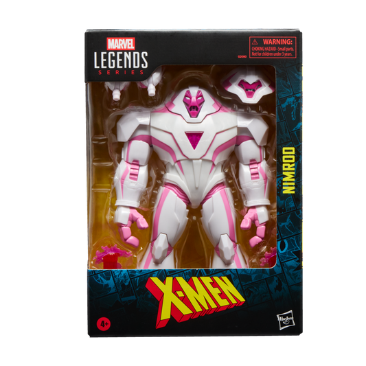 Figura articulada Nimroo de X-Men en blanco y rosa con efectos de combate - 2