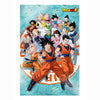Póster 3D de Dragon Ball Super con Goku y varios personajes