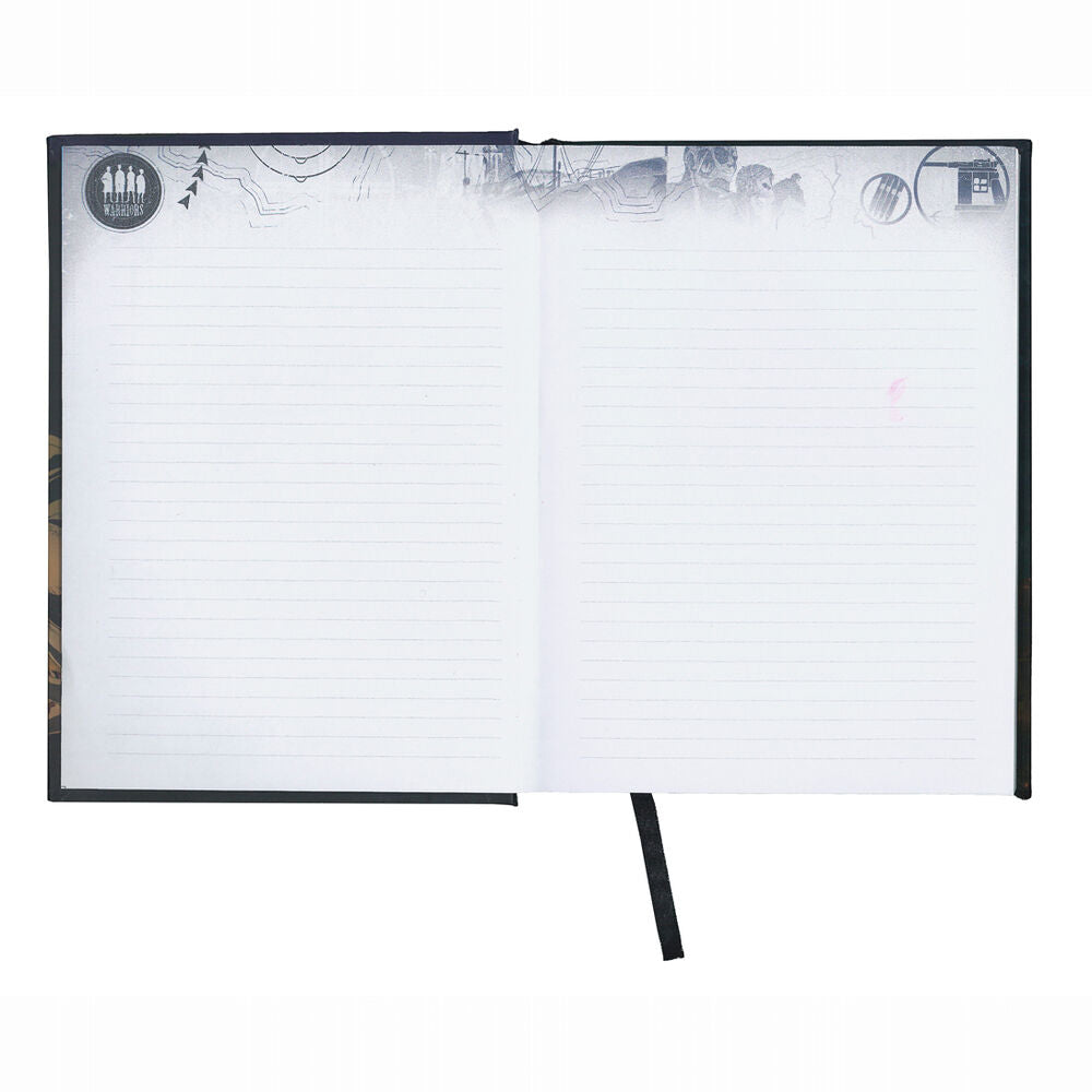 Cuaderno con luz de Attack on Titan Final Season con personajes y titanes - 3