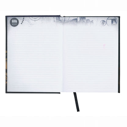 Cuaderno con luz de Attack on Titan Final Season con personajes y titanes - 3