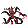 Figura de Alastor Radio Demon de Hazbin Hotel en rojo y negro