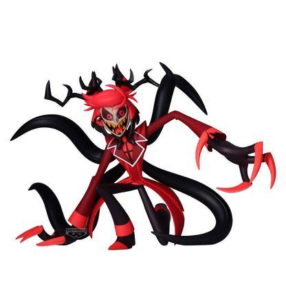 Figura de Alastor Radio Demon de Hazbin Hotel en rojo y negro