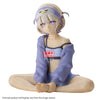 Figura de Todoroki Hajime Hololive sentada con conjunto lila
