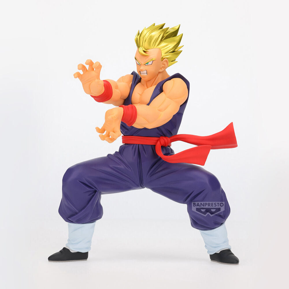 Figura Banpresto de Son Gohan Super Saiyan en pose de combate - 2