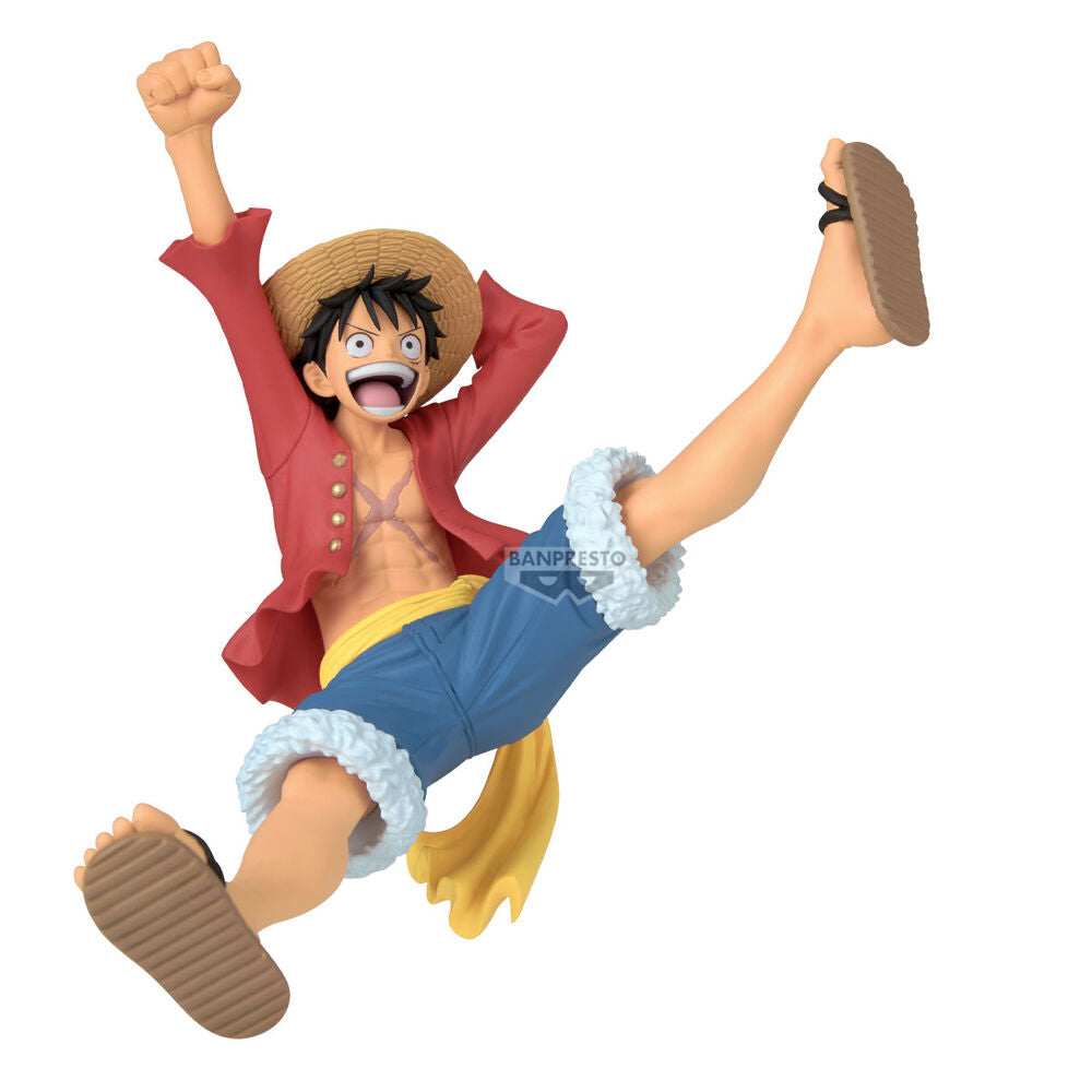 Figura Banpresto de Monkey D. Luffy en pose de acción