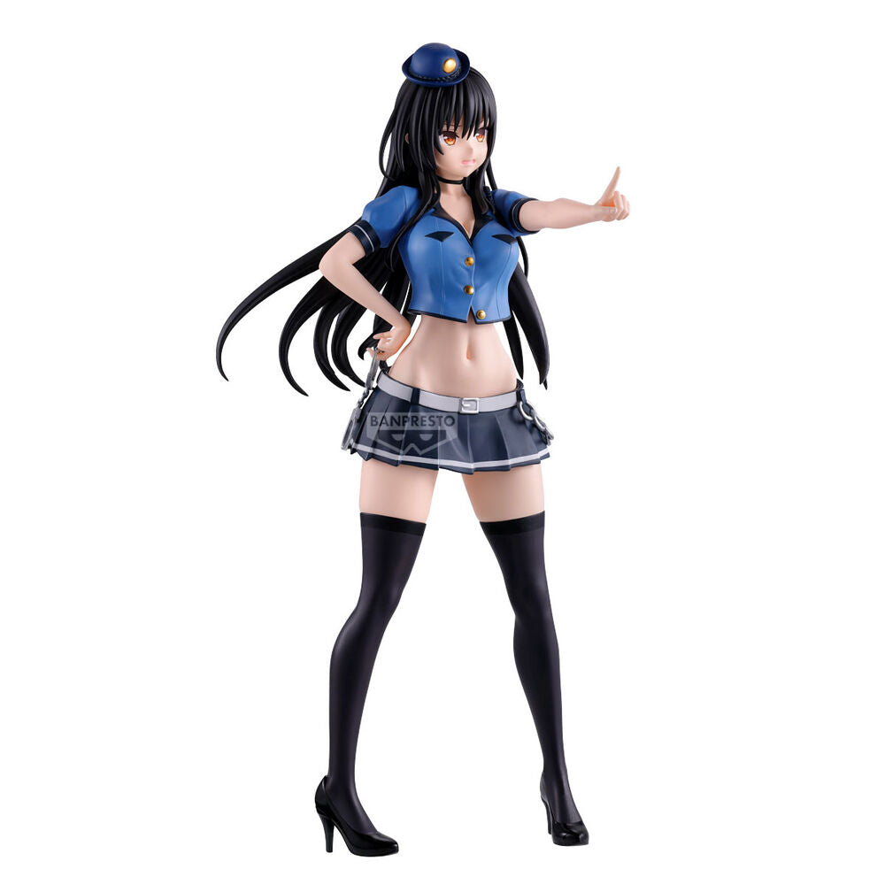 Figura de Yui Kotegawa con uniforme policial azul - 2