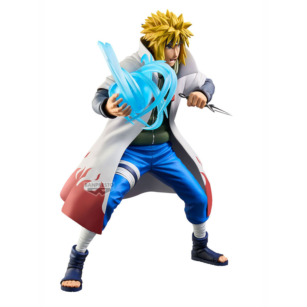 Figura de Minato Namikaze Grandista con efecto de energía azul - 2