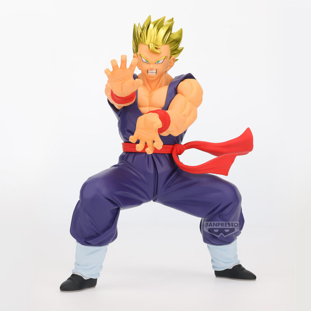 Figura Banpresto de Son Gohan Super Saiyan en pose de combate - 3