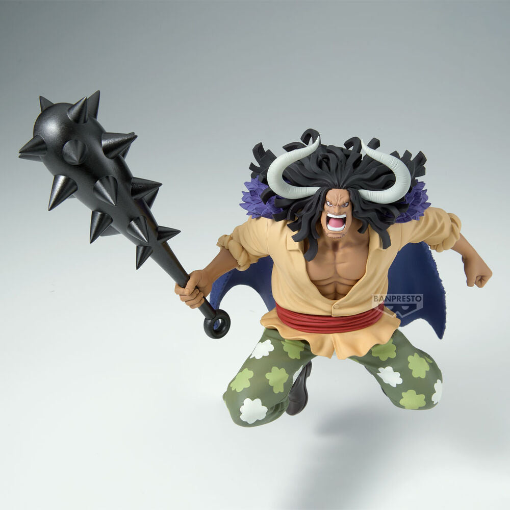 Figura de Kaido de One Piece con maza negra y cuernos - 2