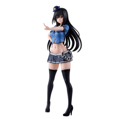 Figura de Yui Kotegawa con uniforme policial azul - 3