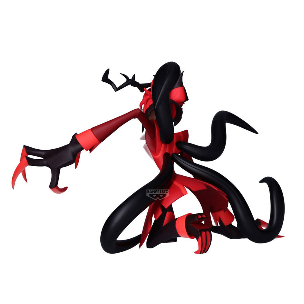 Figura de Alastor Radio Demon de Hazbin Hotel en rojo y negro - 3
