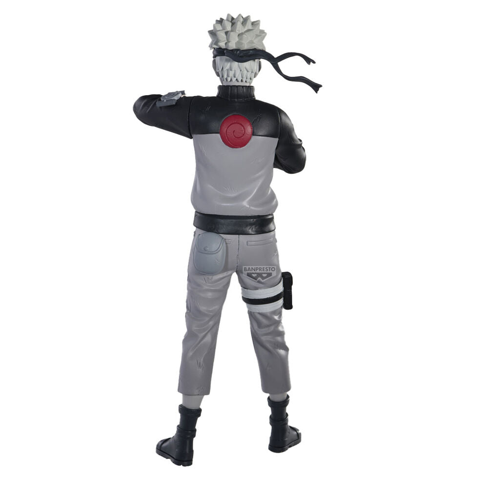 Figura de Naruto Uzumaki Noir Edge de 23 cm en pose de sello ninja - 3