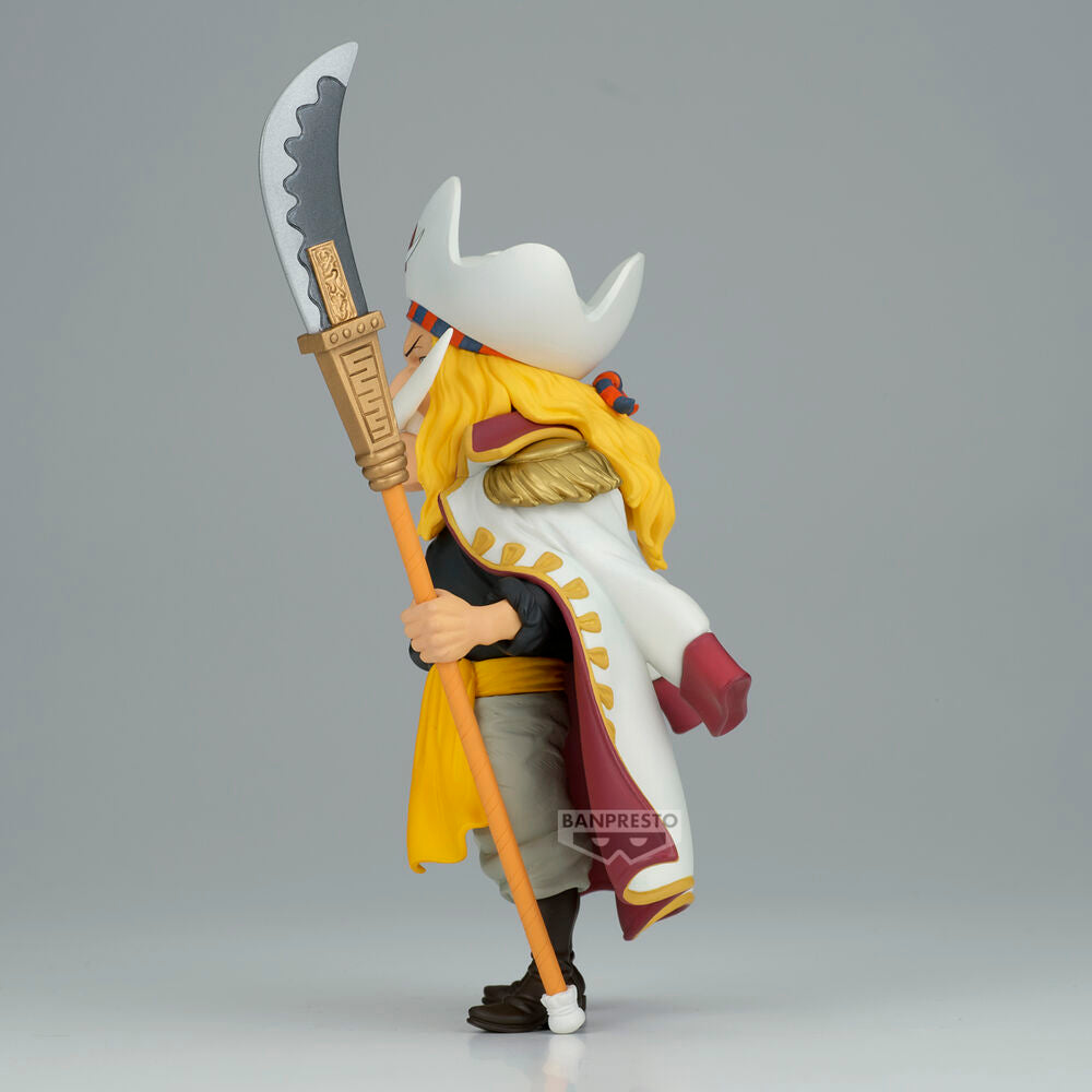 Figura de Edward Newgate de One Piece con capa, sombrero y bisento - 4