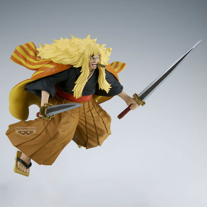 Figura de Shiki El León Dorado de One Piece con dos espadas - 3