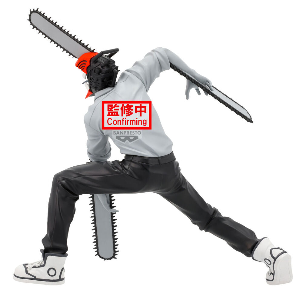 Figura Banpresto de Chainsaw Man Noir Edge con motosierras - 4