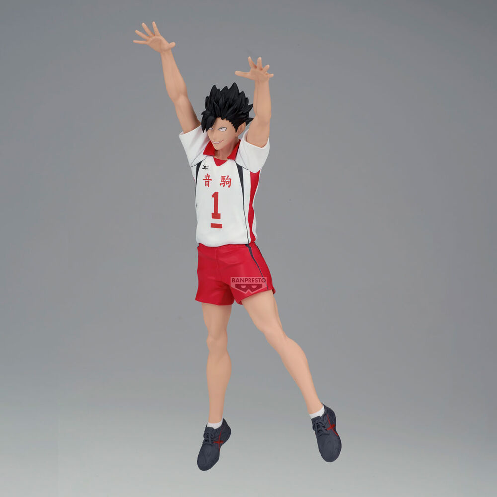 Figura de Tetsuro Kuroo de Haikyu!! con uniforme blanco y rojo - 4