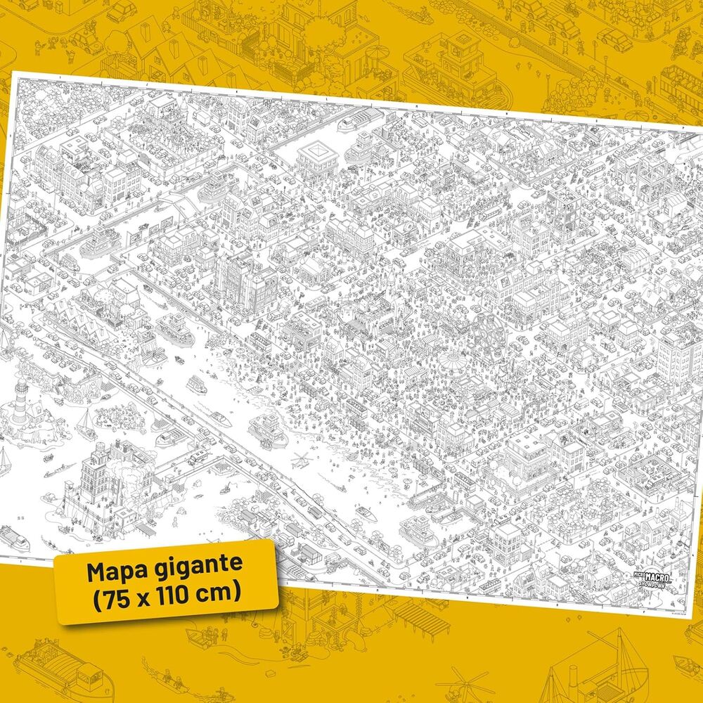 Caja del juego de mesa Micro Macro Crime City Showdown en español - 7