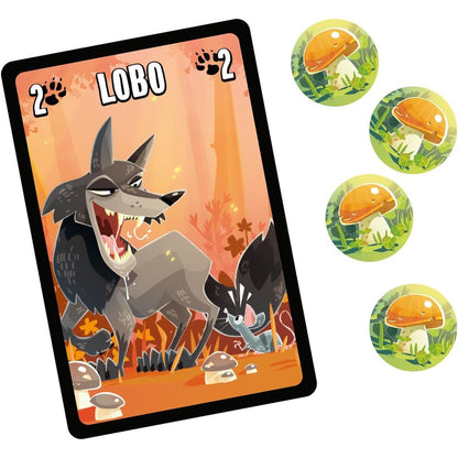 Caja del juego de mesa Otro Día Será de SD Games con animales del bosque - 6