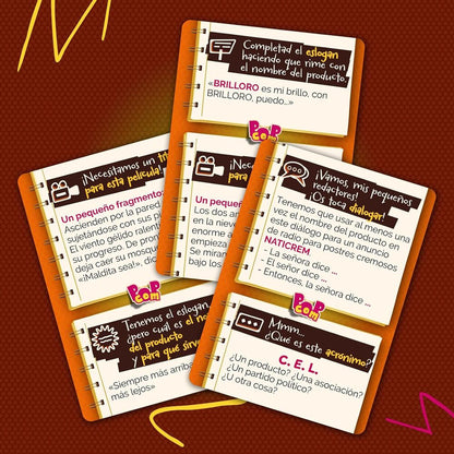 Caja del juego de mesa Pop Com de SD Games en español - 2