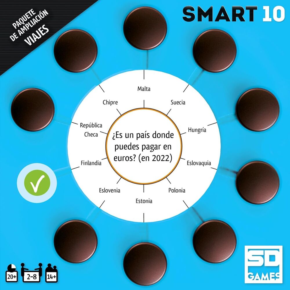 Caja de la expansión Viajes para el juego Smart10 - 2