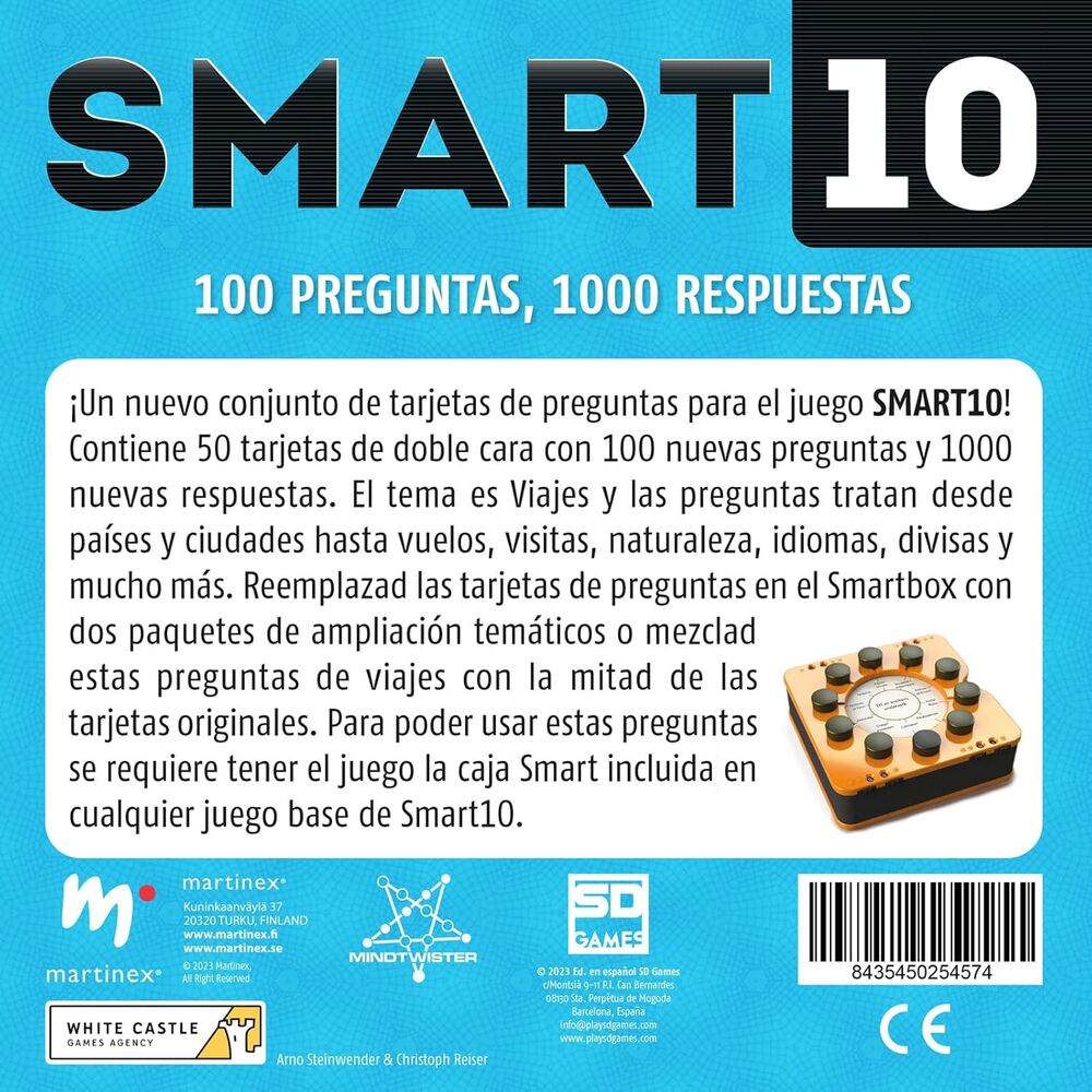 Caja de la expansión Viajes para el juego Smart10 - 6