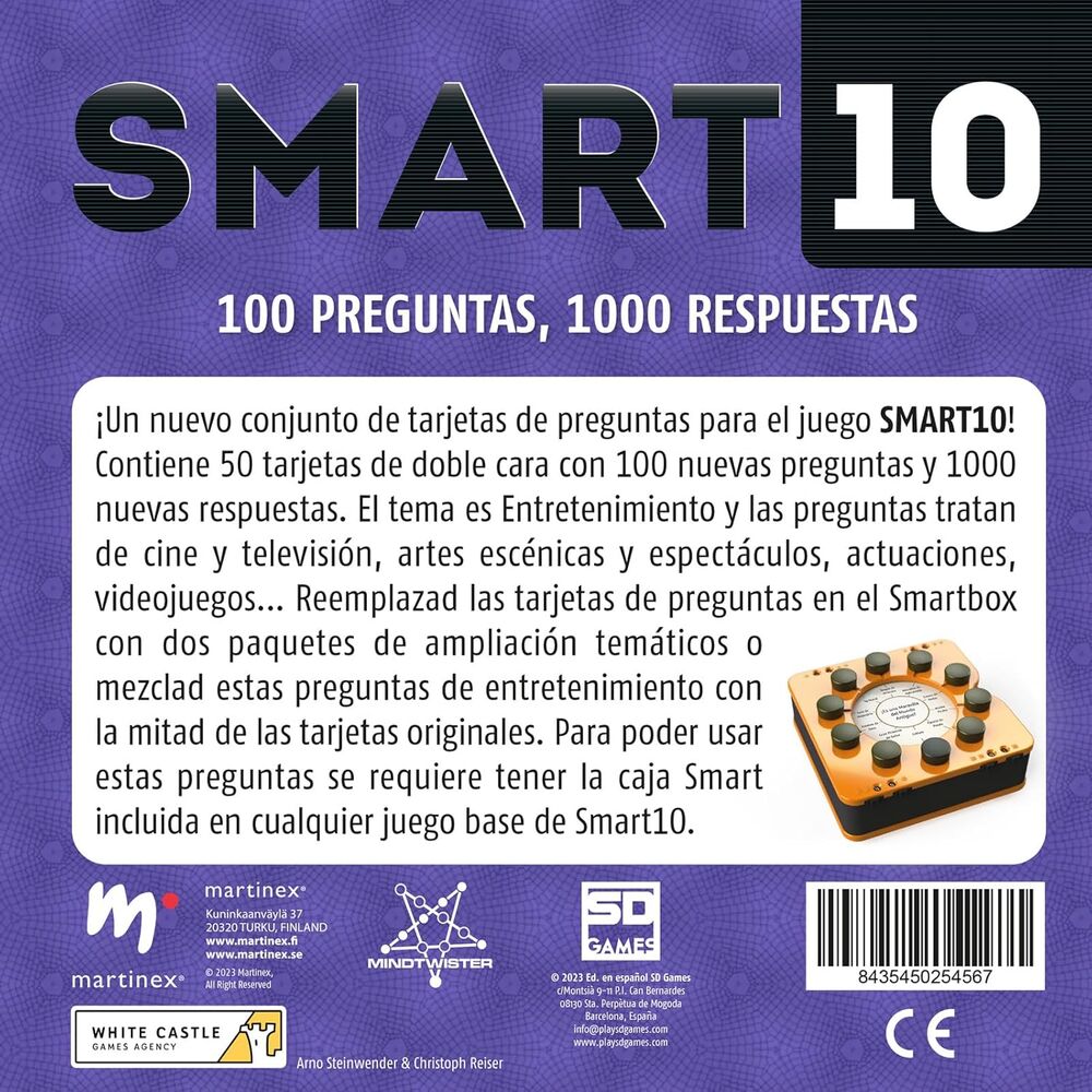 Caja de la expansión Entretenimiento de Smart 10 en español - 2