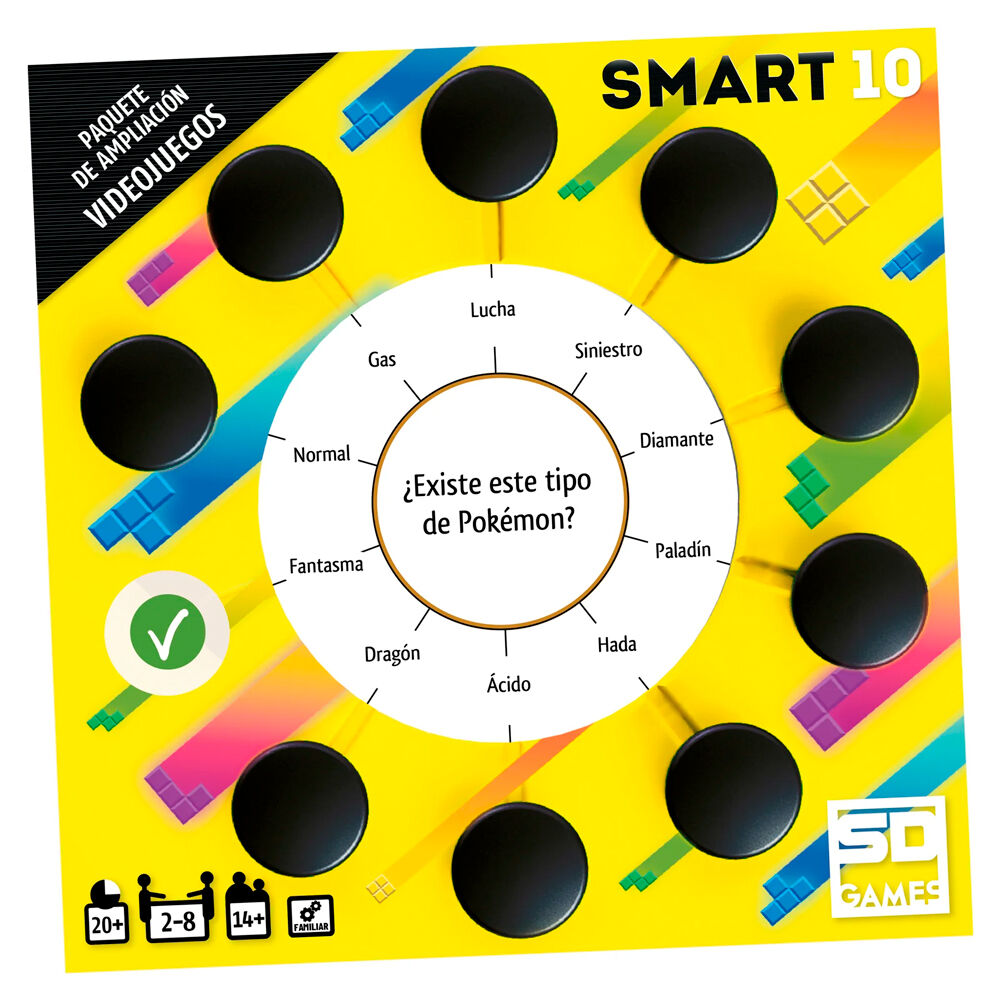 Expansión Smart10 Videojuegos de SD Games