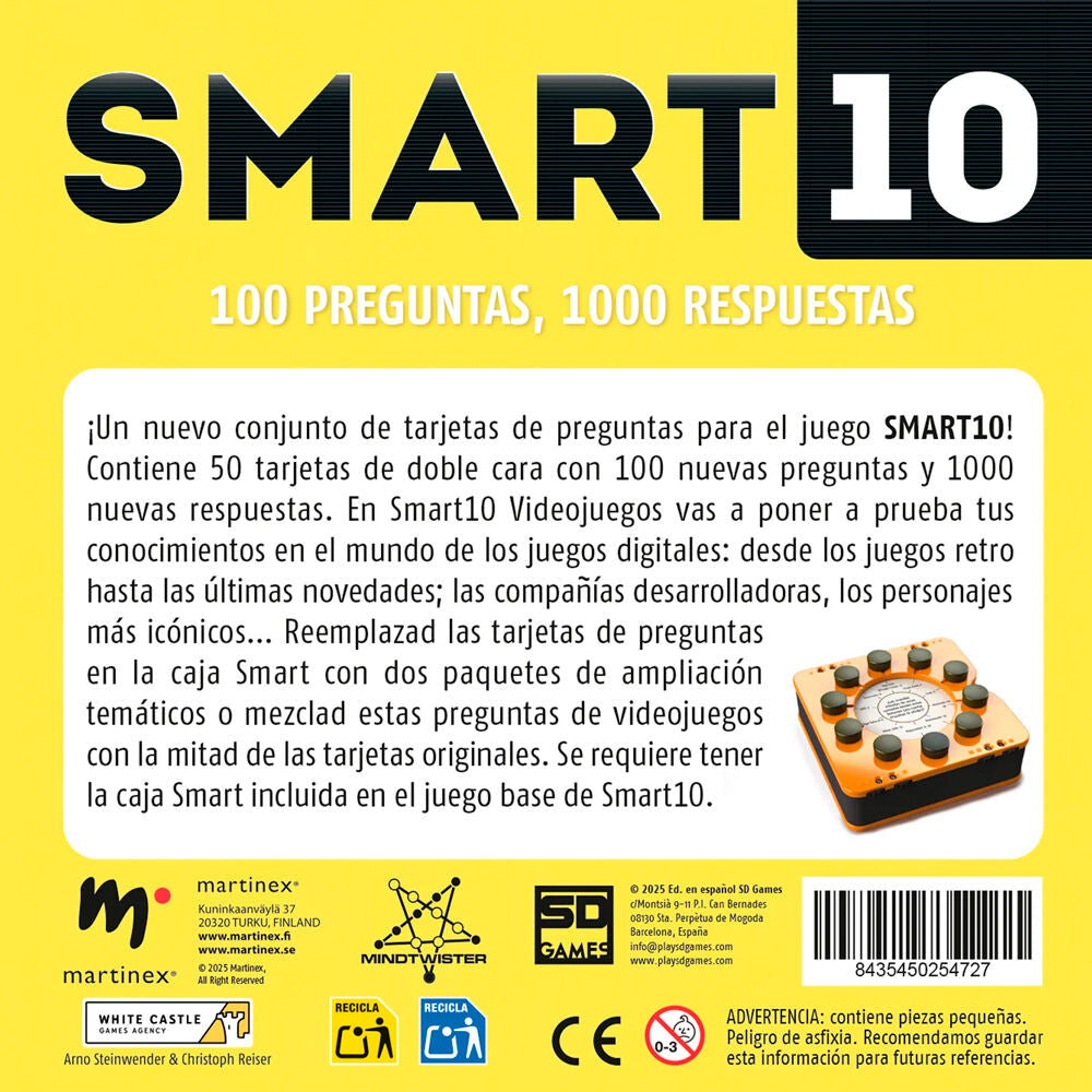 Expansión Smart10 Videojuegos de SD Games - 2