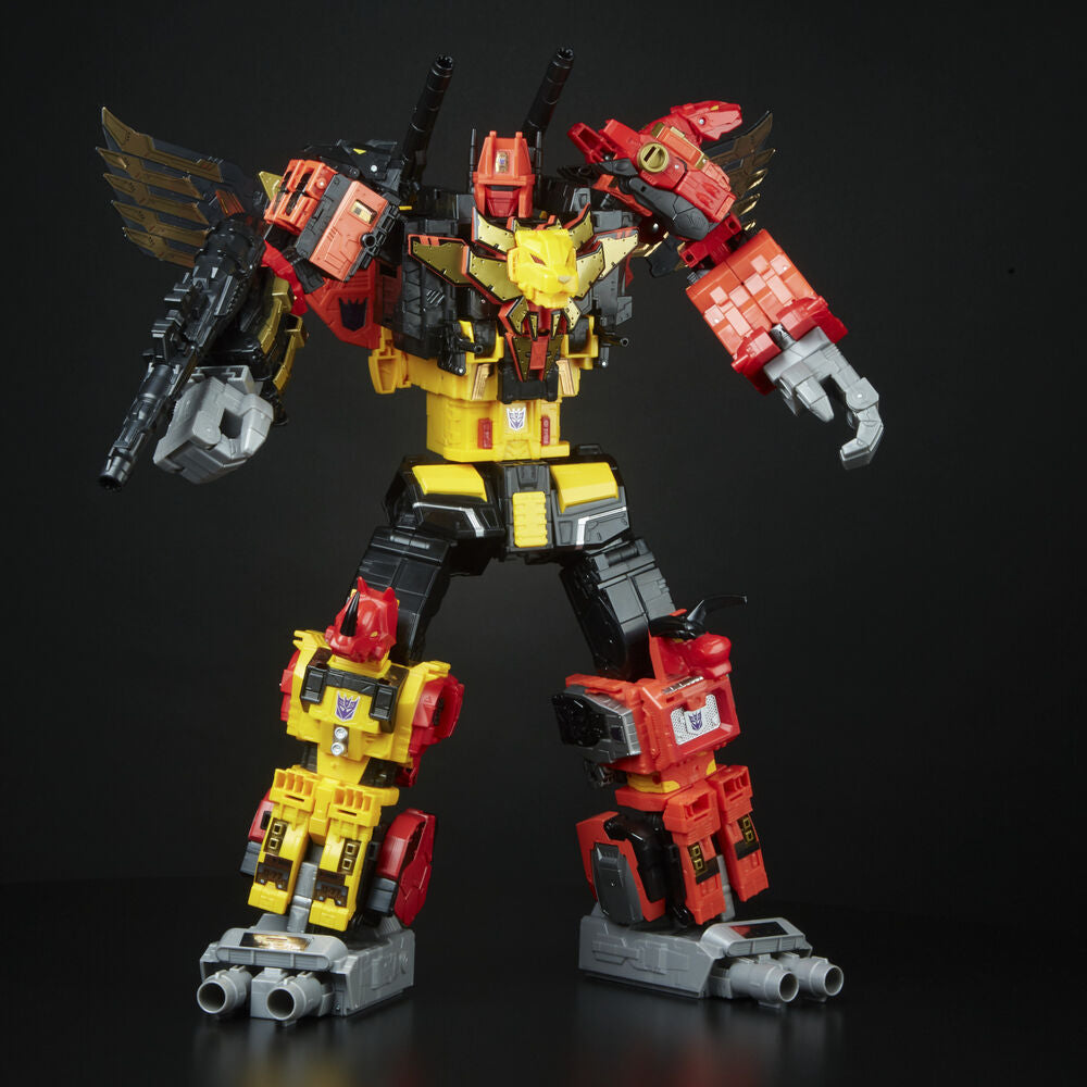 Set Hasbro Transformers Predaking con cinco figuras Predacon - 5
