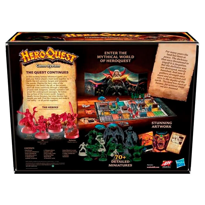 Caja del juego de mesa HeroQuest Game System de HASBRO - 2