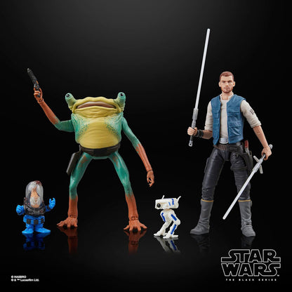 Pack de figuras Star Wars The Black Series con Cal Kestis, Turgle y Skoova Stev - 3