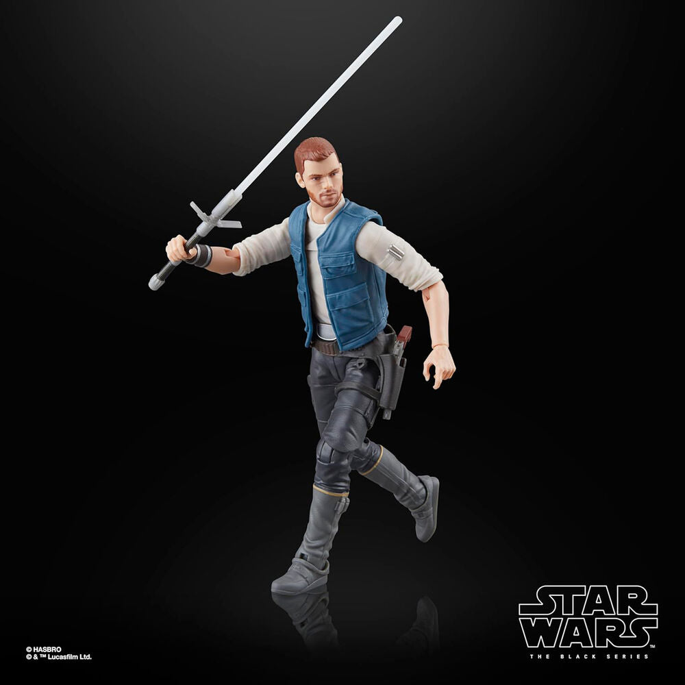 Pack de figuras Star Wars The Black Series con Cal Kestis, Turgle y Skoova Stev - 8