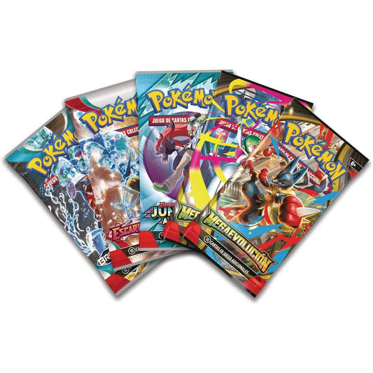 Blíster Pokémon TCG Mega-Lucario ex con figura y cartas - 2
