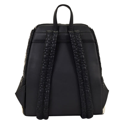 Mochila negra Loungefly de Mickey Disney con bordados florales - 2