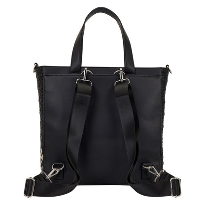Bolso mochila tote negro de Minnie Disney Loungefly con lazo 3D - 3