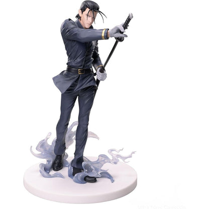 Figura de Hajime Saito Luminasta con espada y base translúcida