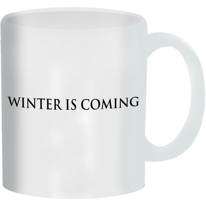 Taza blanca de Juego de Tronos con diseño Stark y relieve interior de lobo - 4