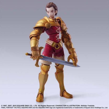 Figura articulada de Delita Heiral con armadura dorada - 3